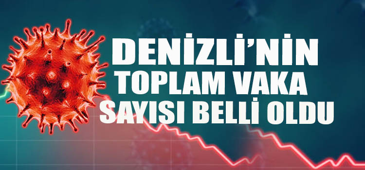 DENİZLİ’DEKİ TOPLAM VAKA SAYISI BELLİ OLDU