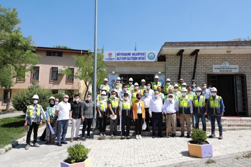 Altyapı İletişim Ofisi ile sorunlara yerinde çözüm