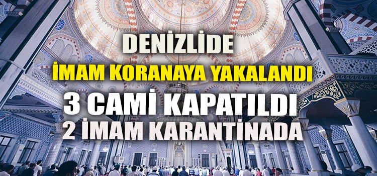 3 CAMİ İBADETE KAPATILDI