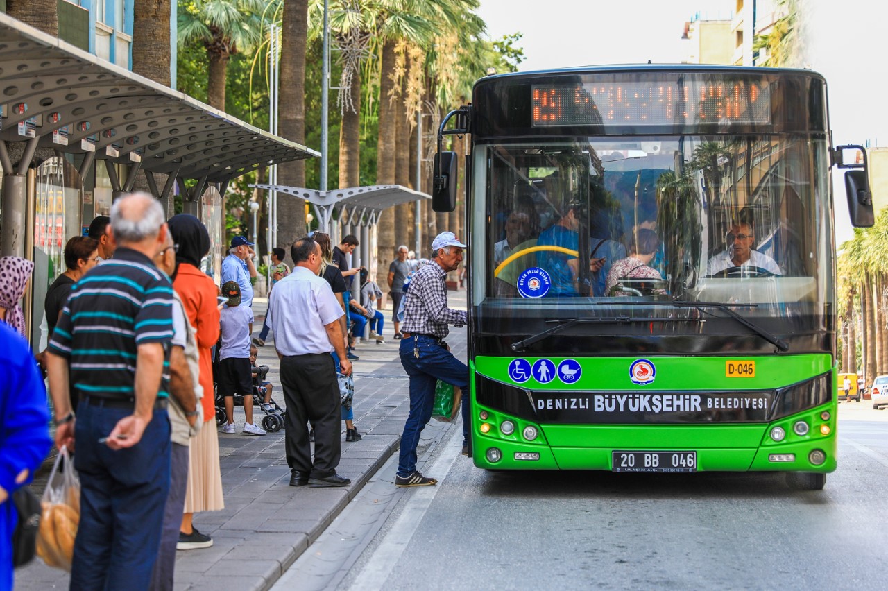 Otobüsler bayramda 2 gün ücretsiz