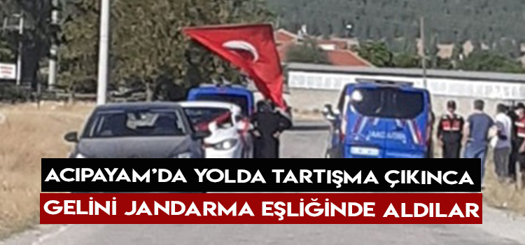 KÜÇÜK TARTIŞMA BÜYÜDÜ DEVREYE JANDARMA GİRDİ