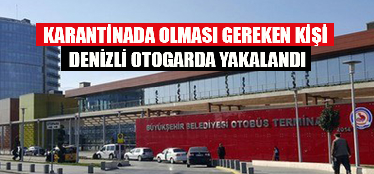 YAKALANMASA OTOBÜSE BİNECEKTİ