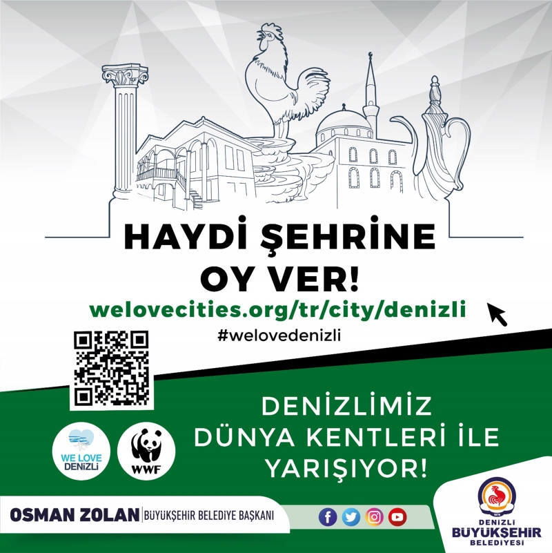 Başkan Zolan: “Haydi Denizli, şehrine oy ver!”