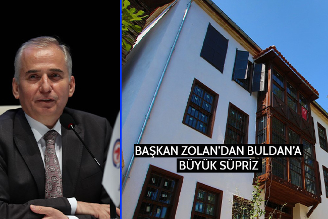 Başkan Zolan’dan Buldan’a Büyük Sürpriz