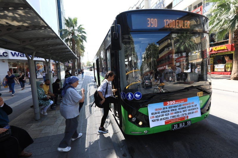 Büyükşehir otobüsleri KPSS’ ye gireceklere ücretsiz