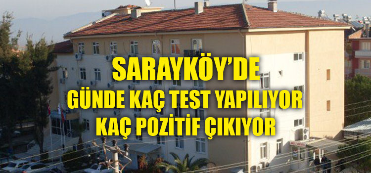 SDH’DE KAÇ TEST YAPILIYOR KAÇI POZİTİF ÇIKIYOR BELLİ OLDU