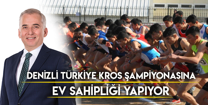 Denizli, Türkiye Kros Şampiyonası’na ev sahipliği yapıyor