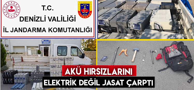 Baz İstasyonlarından Akü Çalan Şebeke JASAT’a Çarpıldı