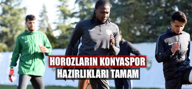 DENİZLİSPOR KONYASPOR MAÇI HAZIRLIKLARINI TAMAMLADI