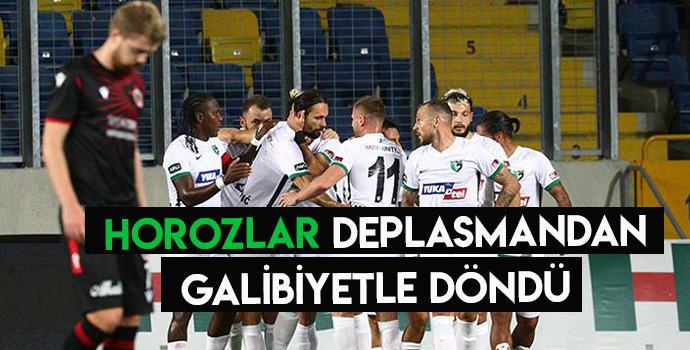 HOROZLAR DEPLASMANDAN GALİBİYETLE DÖNDÜ