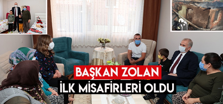 Özgül Ailesine Başkan Zolan Sahip Çıktı