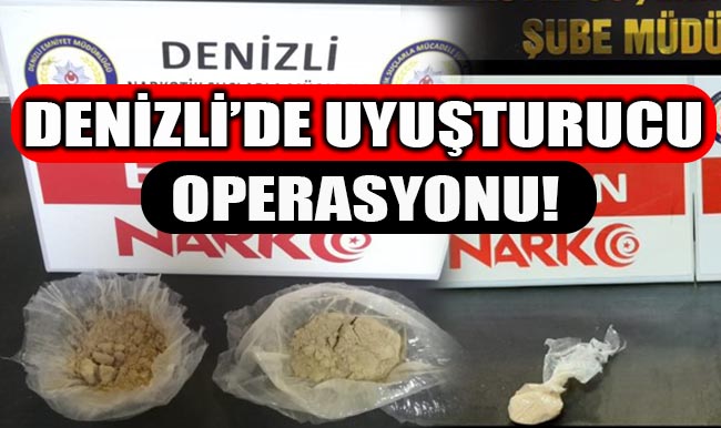 Denizli’de Kaçakçılık ve Organize Suçlar Operasyonu!