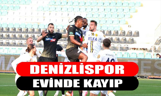 Denizlispor Evinde Kayıp!