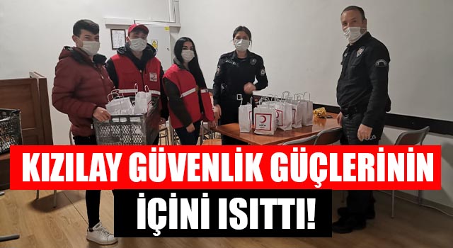 Kızılay Güvenlik Güçlerinin İçini Isıttı!