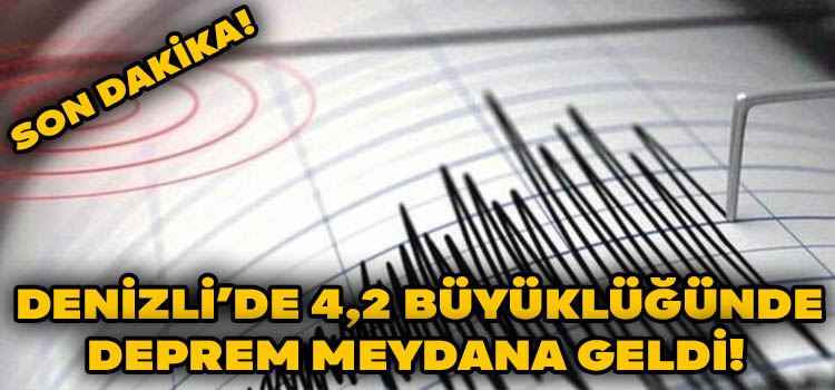 Denizli’de Deprem!