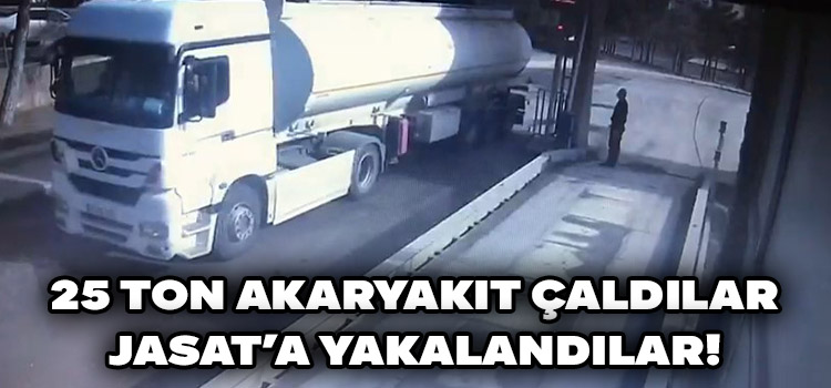 Denizli’de Çalıştıkları İşyerinden 25 Ton Akaryakıt Çalan Şahıslar Yakalandı!