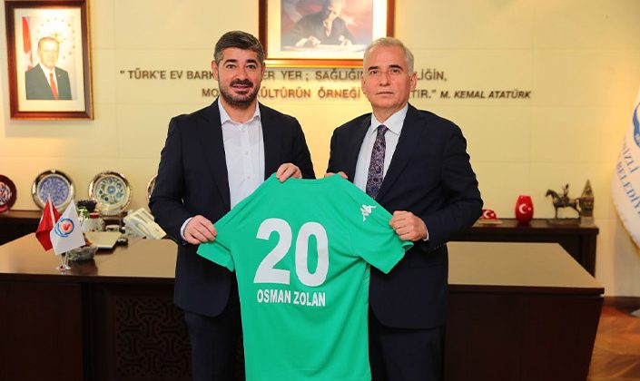 Denizlispor’dan Başkan Zolan’a ziyaret!