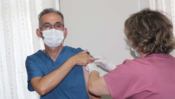 Turkovac aşısı ilk kez Denizli’de uygulandı!