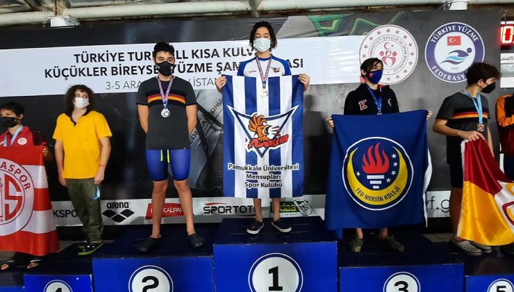 Denizlili yüzücü Ahmet Mete Boylu Türkiye Şampiyonu!