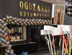 Sarayköy’ün görkemli kuyumcusu açıldı