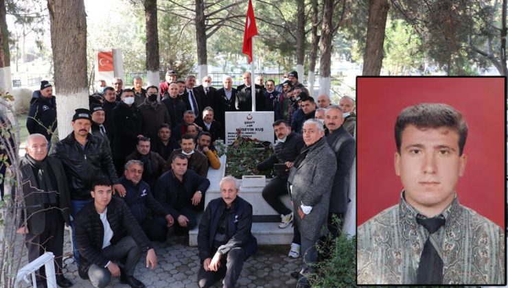 Şehit Jandarma Komando Er Hüseyin Kuş 25. yıl döneminde anıldı