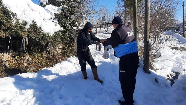 Çameli’nde yardıma muhtaç vatandaşlar unutulmadı