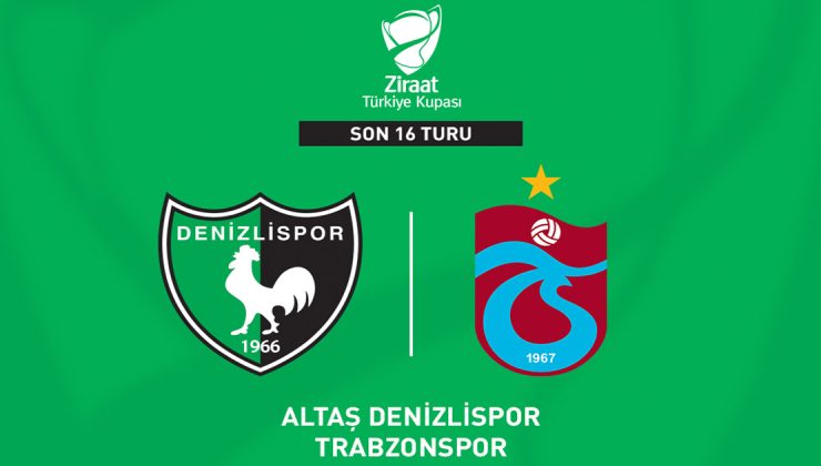 Denizlispor’un ZTK’da Trabzonspor ile oynayacağı maçın günü belli oldu!