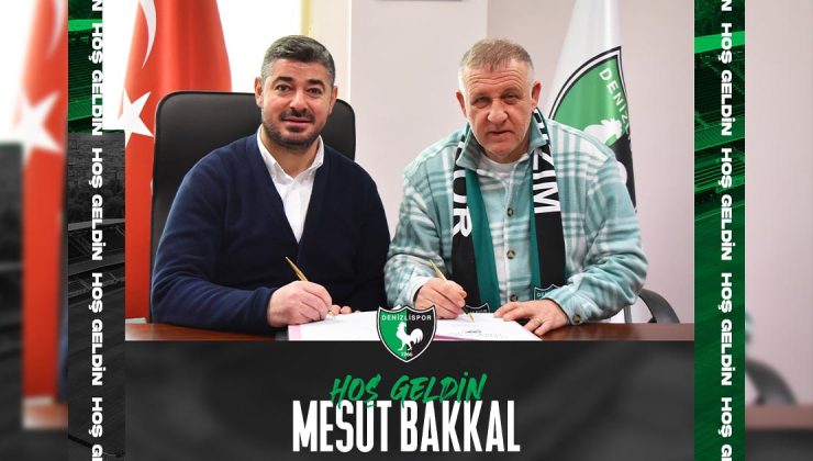 Horoz’un yeni teknik direktörü Mesut Bakkal oldu!