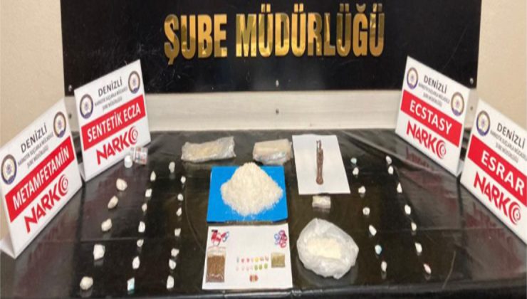 Denizli’de uyuşturucu madde ticareti yapan 24 şahıs tutuklandı!