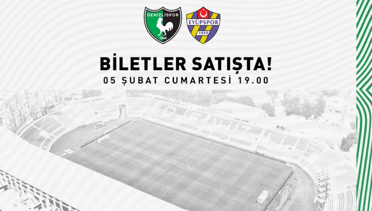 Horoz’un Eyüpspor ile oynayacağı maçın biletleri satışa çıktı!