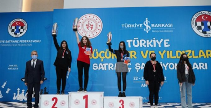 Satranç şampiyonasında lider Denizlili sporcular oldu