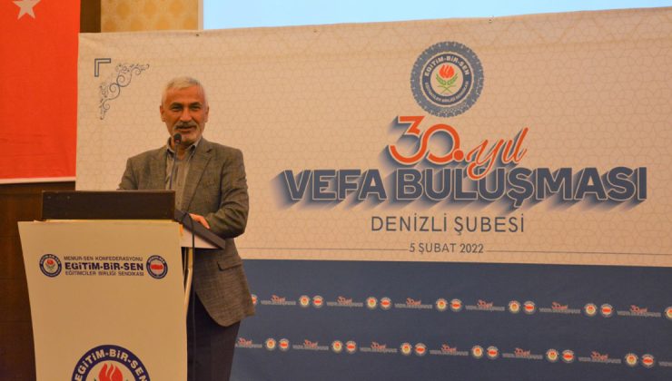 Eğitim-Bir-Sen Denizli Şubesi 30. Kuruluş Yılını Kutladı!