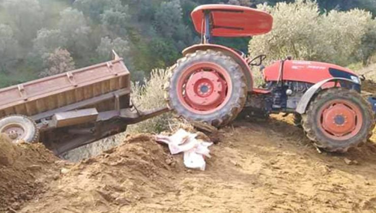 Denizli’de traktör kazası! 1 kişi hayatını kaybetti!