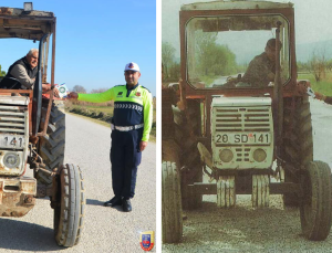 Denizli’de çekilen bu fotoğraf viral oldu, İçişleri Bakanlığı sosyal medya hesaplarında paylaşıldı!