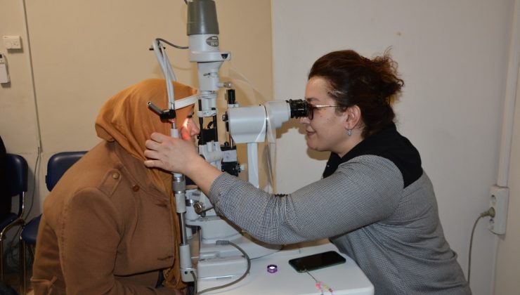 Depremzede Hastamız Göz Sağlığına PAÜ Hastanesinde Kavuştu