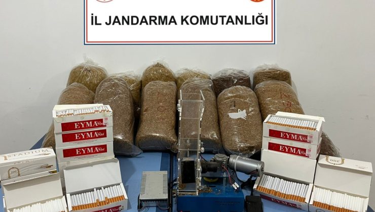 Denizli İl Jandarma’dan kaçakçılara ağır darbe! Çok sayıda kaçak ürün ele geçirildi!