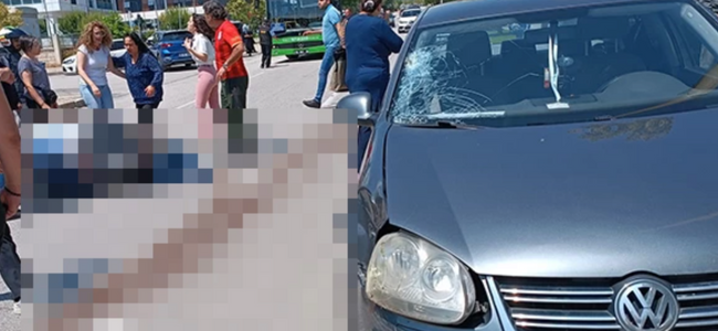 Denizli’de feci kaza, otomobilin çarptığı yaya kadın hastaneye kaldırıldı!
