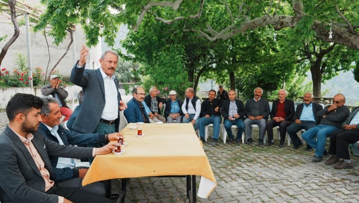 Milletvekili Şahin Tin, Güney ve Buldan’da vatandaşlarla buluştu