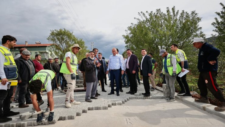 Başkan Zolan baba ocağında hemşehrileriyle kucaklaştı!