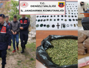 Denizli İl Jandarma Komutanlığı’nın başarılı ” HUZUR OPERASYONU” zehir tacircilerinin huzurunu kaçırdı!