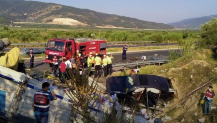 Buharkent’te Katliam Gibi Kaza! 2 Ölü 4 Yaralı!