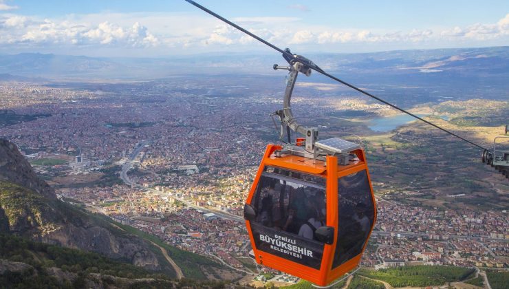 Denizli, Teleferik ve Bağbaşı Yaylası’nda serinliyor!