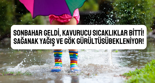 Meteoroloji müjdeyi verdi, havalar serinliyor yağış kapıda!