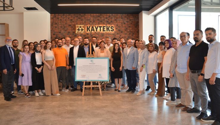 Kayteks Örme Giyim Sanayi Ulusal Kalite Hareketi’ne katıldı!