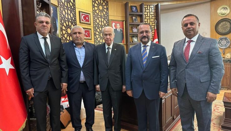 MHP GENEL BAŞKANI BAHÇELİ, AKCAN’A TEŞEKKÜR ETTİ
