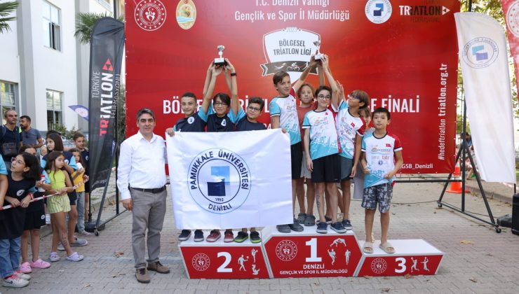 PAÜ, Bölgesel Triatlon Ligi 5. Bölge Final Müsabakalarına Ev Sahipliği Yaptı