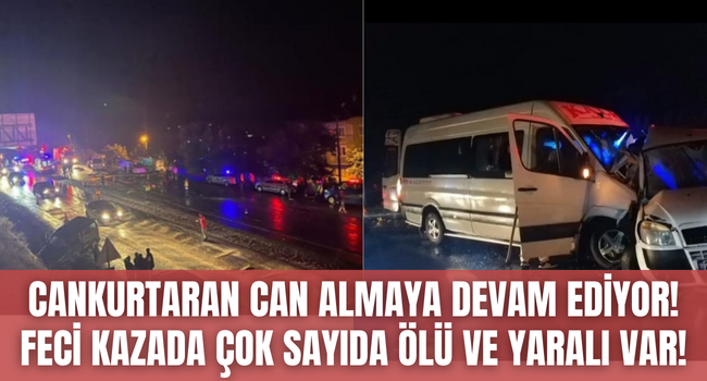 Denizli’de zincirleme kaza, çok sayıda ölü ve yaralı var!