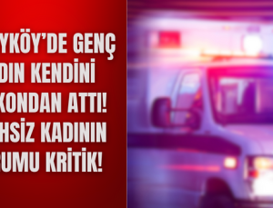 Sarayköy’de intihar, genç kadın ikinci kattan kendini boşluğa bıraktı!