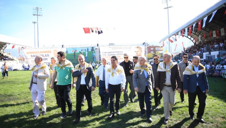 CİNKAYA VE KATRANCI’DAN SONRA DENİZLİ YAĞLI GÜREŞLERİNİN AĞASI HAYATİ IŞIK OLDU