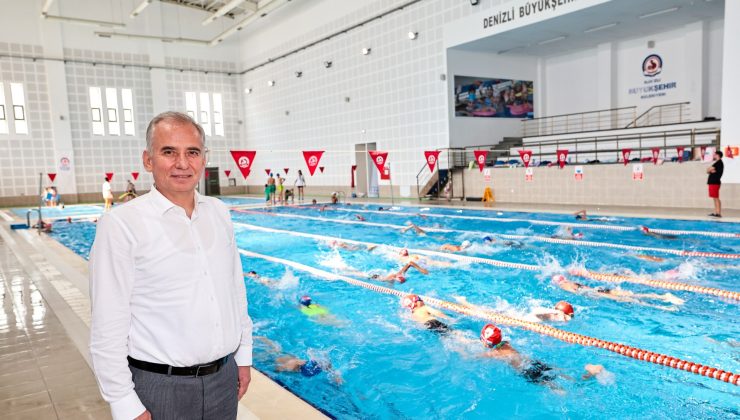 Başkan Zolan çocuklarla buluştu,”Yarının sporcuları bu tesislerimizde, kurslarımızda yetişiyor”